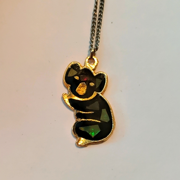 Jewelry - Australian Opal Koala Pendant